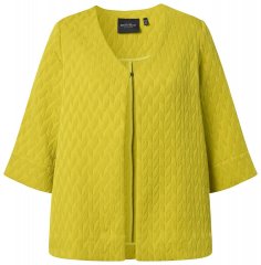 Ulla Popken 846339 Casaco Verde azeitona