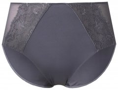 Ulla Popken 848693 Cuecas com renda Antracite