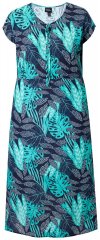 Ulla Popken 848696 Vestido estampado Azul-marinho