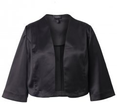 Ulla Popken 849457 Bolero Preto