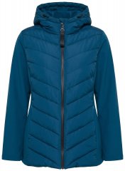 Ulla Popken 849472 Casaco acolchoado Petróleo