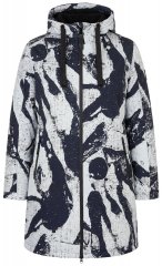 Ulla Popken 849984 Sobretudo técnico Cinzento