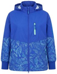Ulla Popken 850339 Casaco técnico Azul real