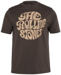 JP1880 851001 Rolling Stones Retro Logo T-shirt Avelã