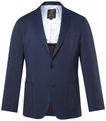 JP1880 851032 Blazer com forro parcial leve Azul-marinho
