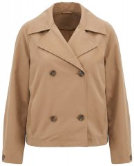 Ulla Popken 851435 Gabardina Castanho