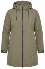 Ulla Popken 851560 Casaco técnico Verde azeitona