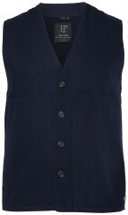 JP1880 851800 Colete de tweed em espinha Azul-marinho