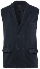 JP1880 851808 Colete de moletão Preto TALL