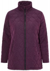Ulla Popken 851831 Casaco acolchoado Castanho