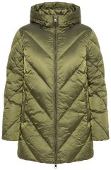 Ulla Popken 852023 Sobretudo acolchoado Verde azeitona