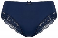 Ulla Popken 852930 Cuecas com renda Azul-marinho