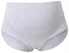 Ulla Popken 853611 Cuecas de grávida Cinzento mesclado