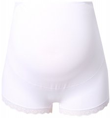 Ulla Popken 853631 Cuecas de grávida com renda Branco