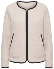 Ulla Popken 853685 Casaco teddy Champanhe