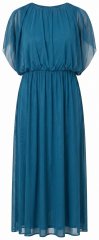 Ulla Popken 854031 Vestido comprido sem mangas Petróleo