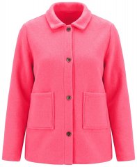 Ulla Popken 854200 Casaco polar Rosa