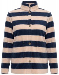 Ulla Popken 854366 Casaco polar Castanho claro