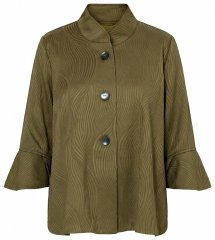 Ulla Popken 855125 Casaco Caqui