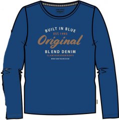 Blend Long Sleeve T-Shirt 4933 True Blue