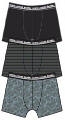 North Latitude 61341 Pack De 3 Boxers Verde Azeitona Empoeirado