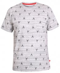 D555 Dario T-shirt Grey