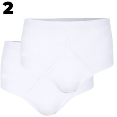 Espionage U003W cuecas slip pack de 2 branco