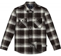 Double Outfitters GS-5233 Camisa de flanela Castanho/Bege