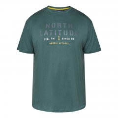 North Latitude T-Shirt Verde/Caqui
