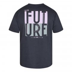 North Latitude T-Shirt With Back Print Preto