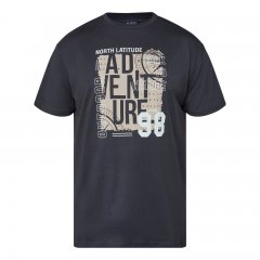 North Latitude Adventure 98 Graphic Tee Preto