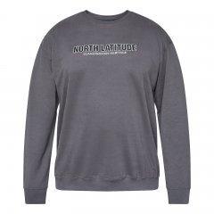 North Latitude Crewneck Sweatshirt Cinzento/Carvão