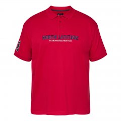 North Latitude Logo Polo Amarelo/Laranja
