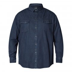 North Latitude Denim Shirt LS Azul