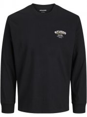 Jack & Jones Yuki Crew Neck Sweatshirt Black