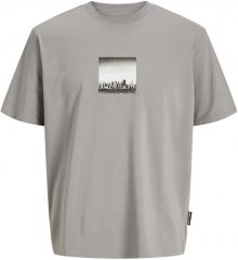 Jack & Jones Pacer Photo Branding Crew Neck T-Shirt Grey
