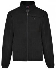 Kam Jeans KV100 Bonded Fleece Jacket Black