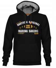 Motley Denim Leeds Hoodie Black