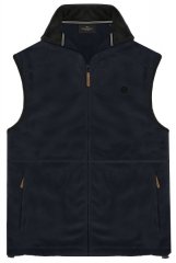 Double Outfitters MFT-7089 Sleeveless Fleece Vest Navy