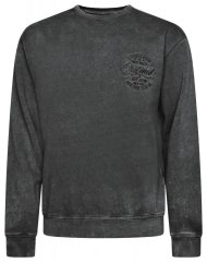 Kam Jeans 7081 Sweatshirt com bordado Preto