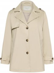 Kaffe Curve Tricia Casaco Cinzento pluma