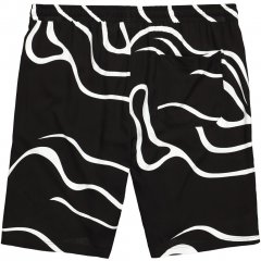 JP1880 Bermuda Shorts Soft Viscose All-over Print Black