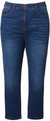 Ulla Popken Versatile Zip Off Leg Quick Dry Stretch Pants Navy Blue