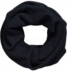 Ulla Popken Knit Infinity Scarf Navy