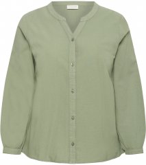 Kaffe Curve Nana Camisa de manga comprida Verde