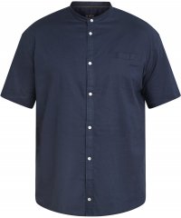 North Latitude 61109 Camisa de Manga Curta com Gola Mao Azul Marinho