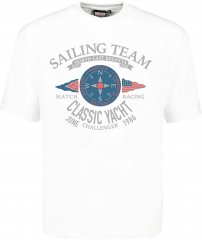Adamo Sailing Comfort Fit T-Shirt White