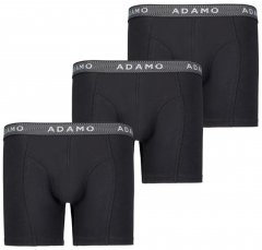 Adamo Jerry Maxi Boxers 702 Black 3-pack