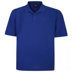 Espionage P074C Polo de Manga Curta Azul Royal