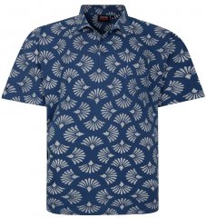 Espionage P219 polo com estampado de conchas